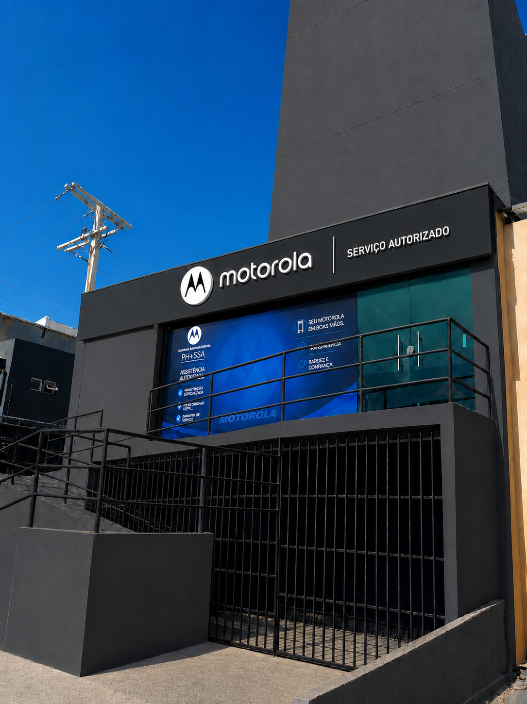 Fachada Autorizada Motorola PH+SSA